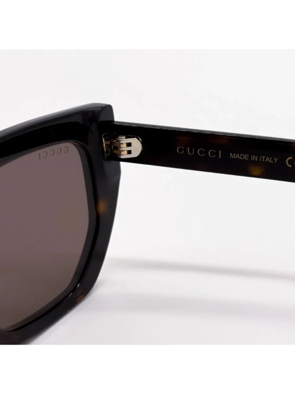 New Gucci Brown Women Cat Eye Sunglasses GG1520S 002